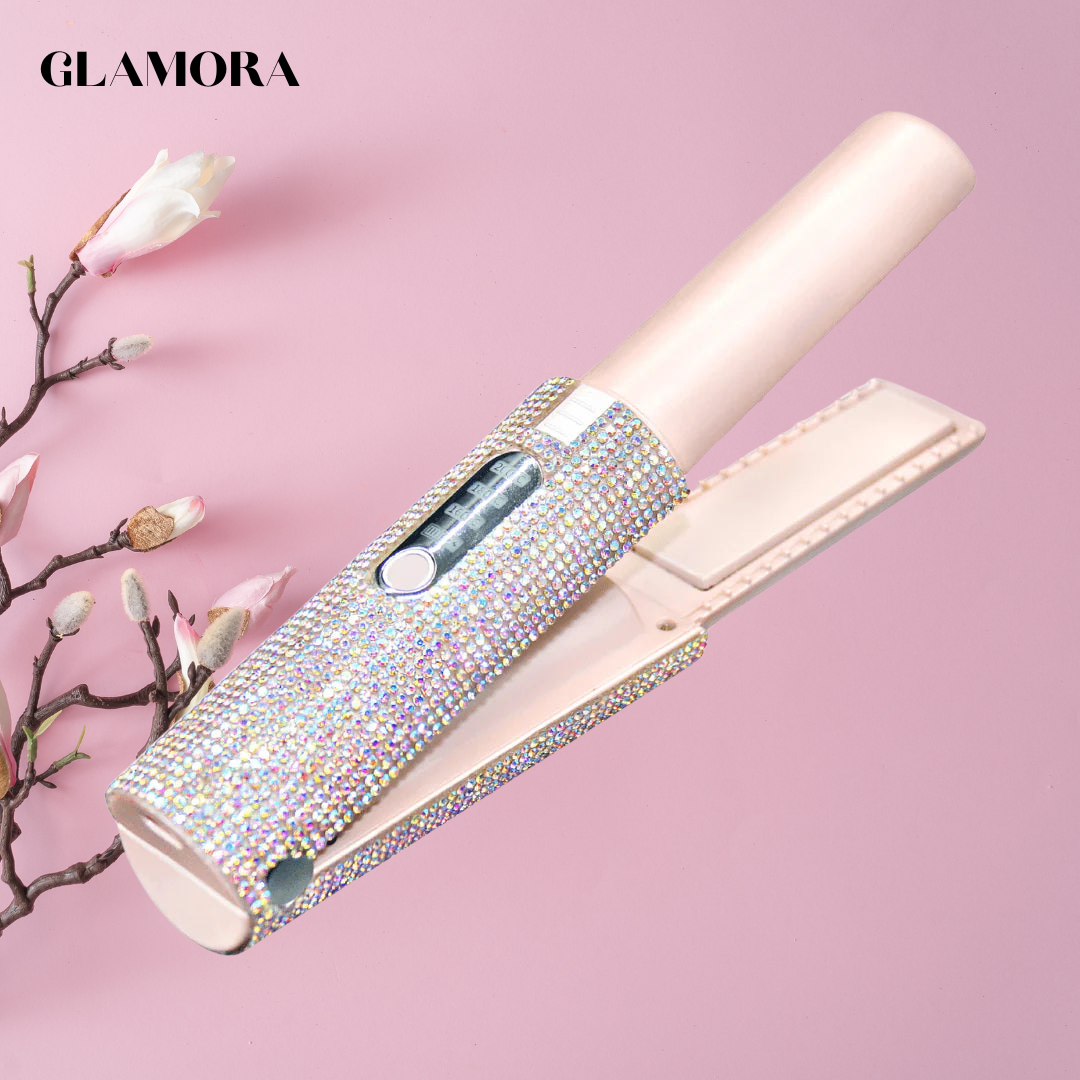 Wireless Gemstone Hair Straightener